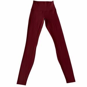 Lululemon Align High-Rise Pant 28" Dark Red Size 2 EUC